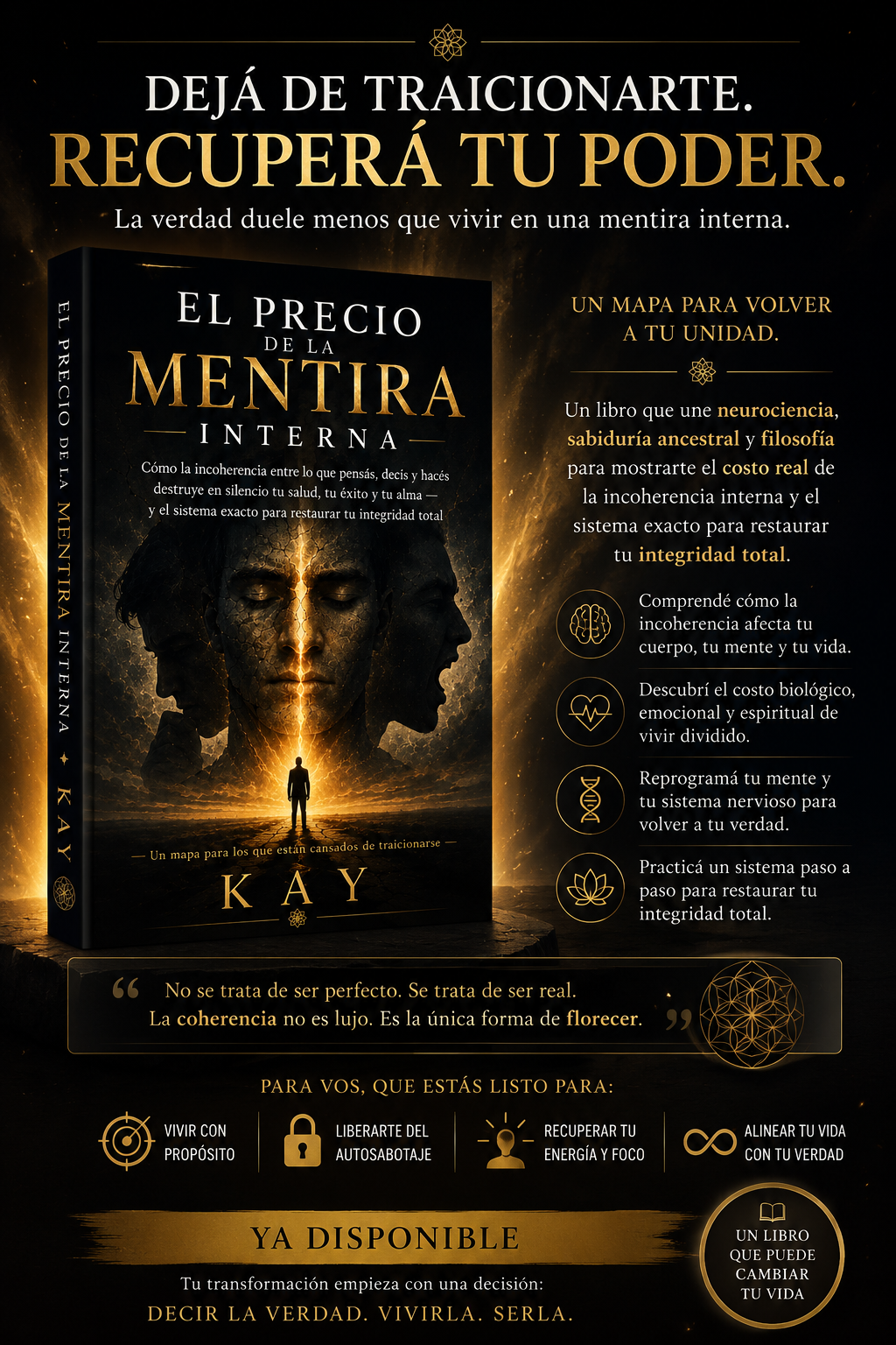 EL PRECIO DE LA MENTIRA INTERNA